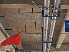 华亭管廊支架的安装方法